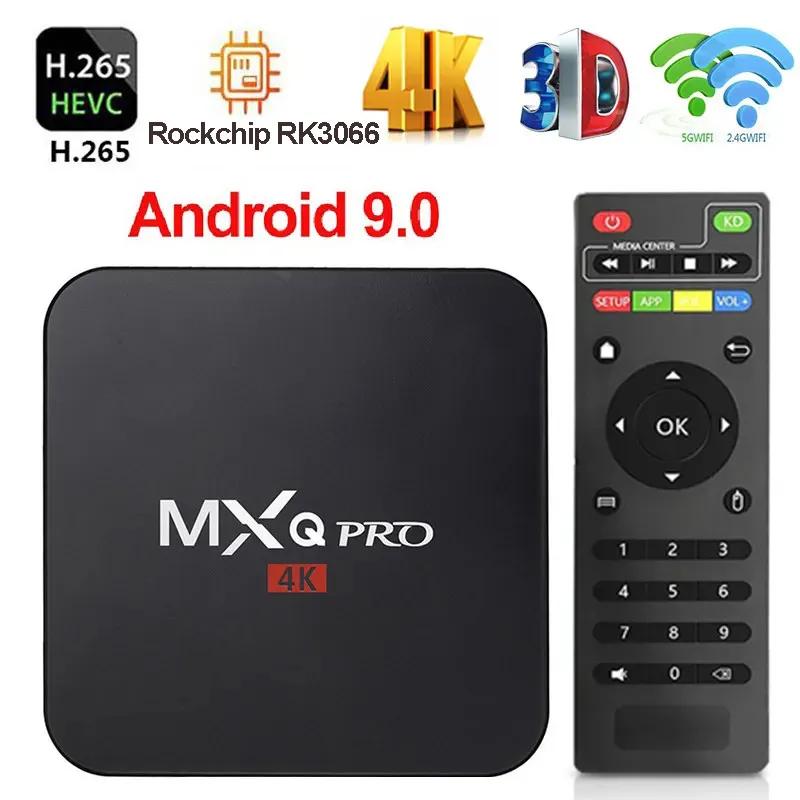 MXQpro Ʈ TV ڽ, 4K HD ȵ̵ 9.0 Ĩ RK3066, 2.4G, 5G , 3D  ̵ ÷̾, Ȩ þ TV ڽ, MXQ   ڽ